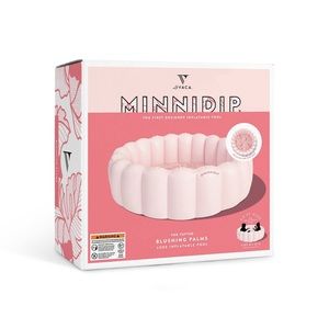 Minnidip blushing palms inflatable pool